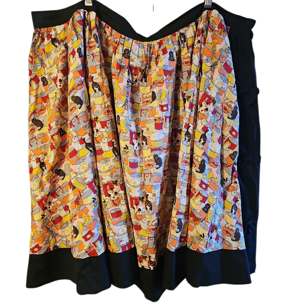 UNIQUE VINTAGE Cartoon Skirt, Women's, Size 4X/22-24